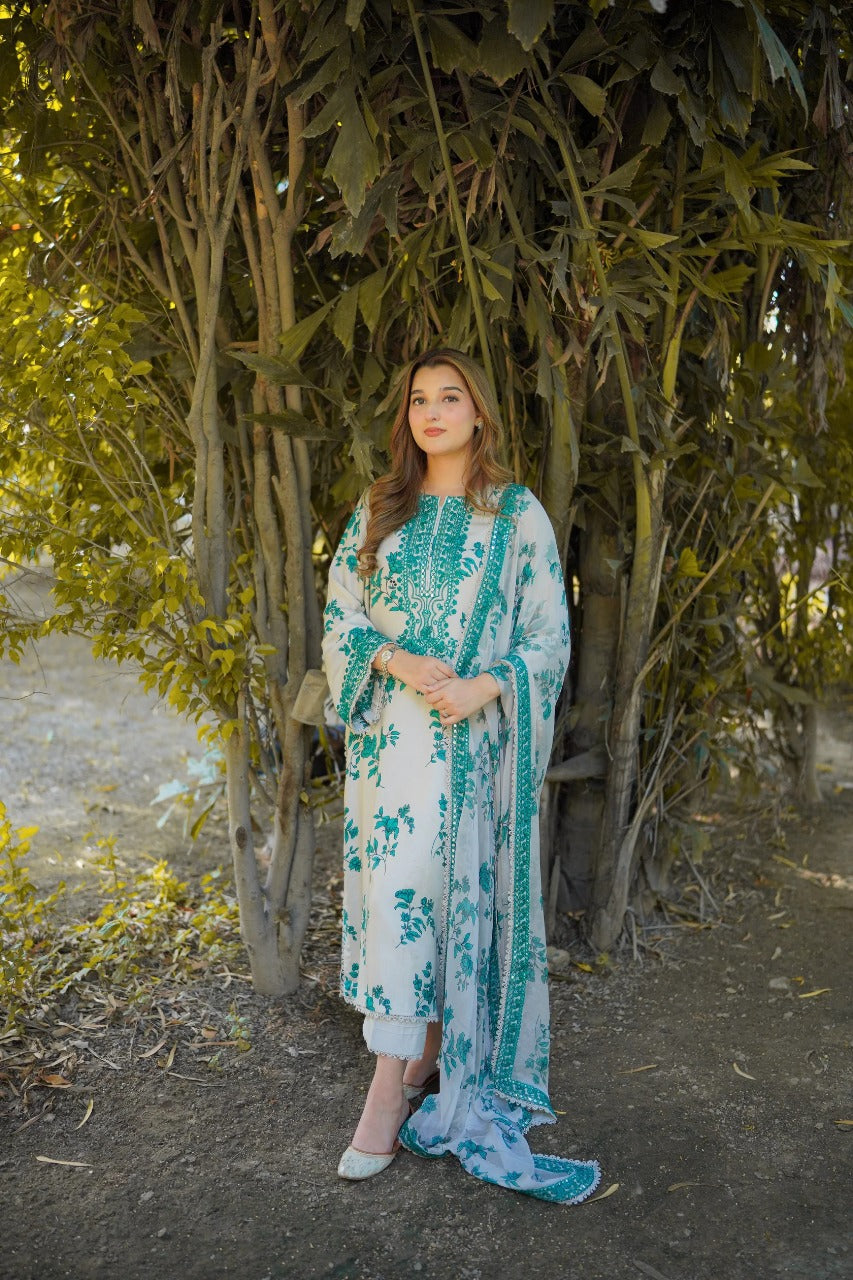 Aneelies Silk Luxury 3pcs Suit Collection