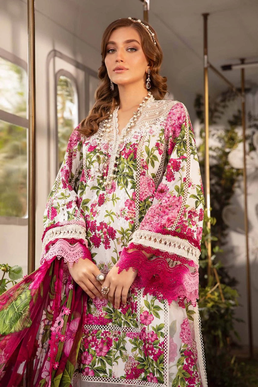 Maria B M Print Luxury Lawn Suit Collection