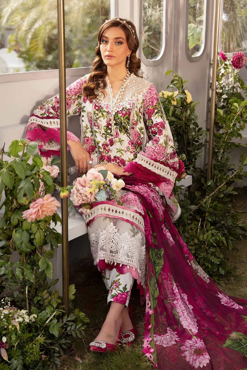 Maria B M Print Luxury Lawn Suit Collection