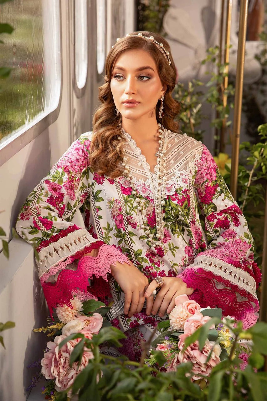 Maria B M Print Luxury Lawn Suit Collection